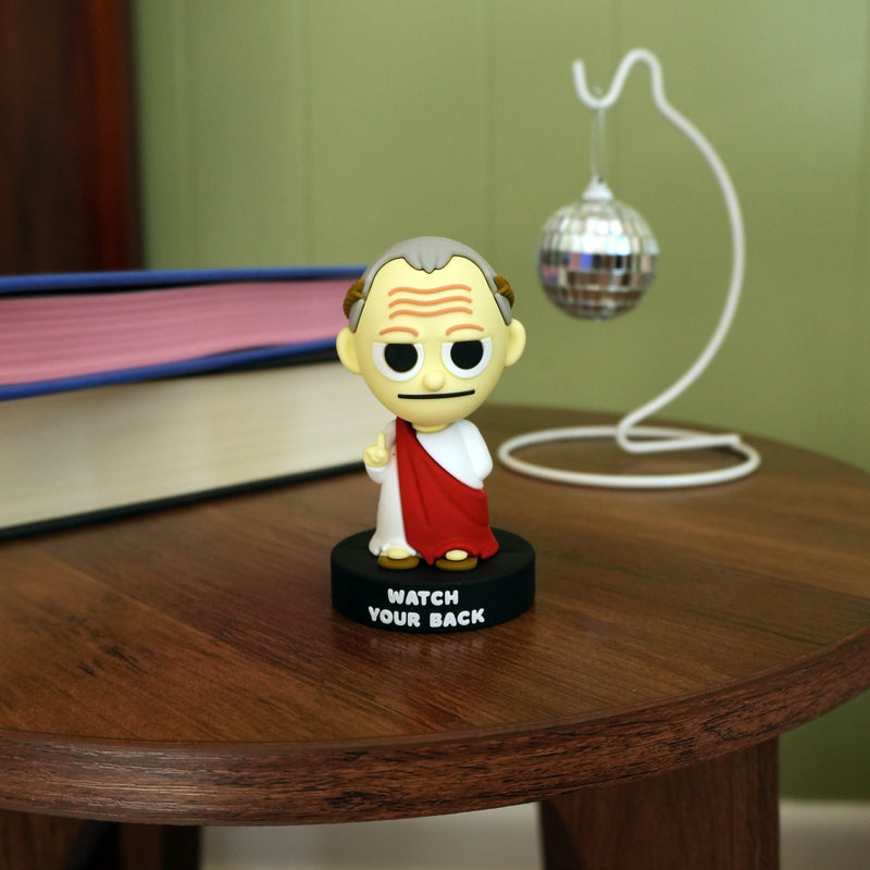 "Watch Your Back" Julius Caesar Bobblehead