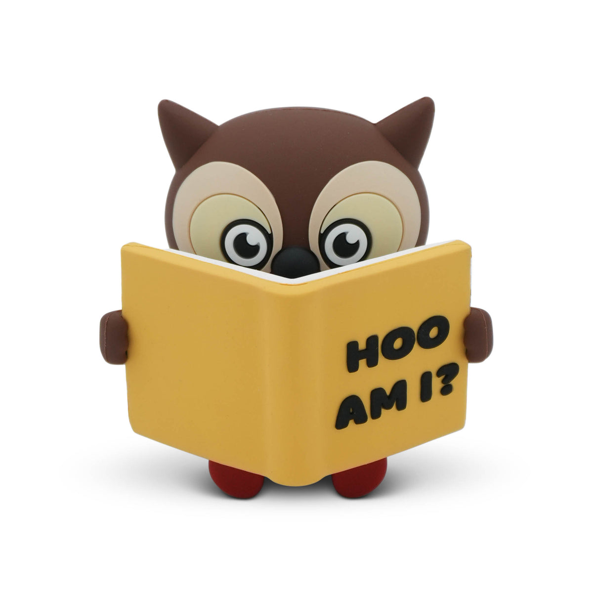 "Hoo Am I?" Reading Owl Desk Figure