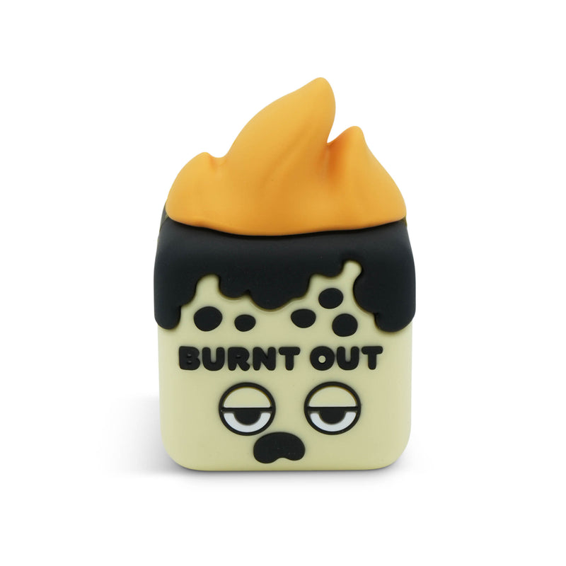 "Burnt Out" Marshmallow Mini Desk Figure