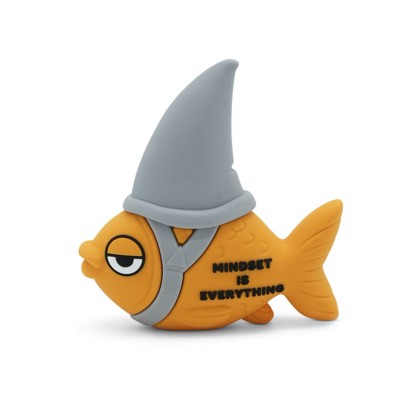"Mindset is Everything" Goldfish Mini Desk Figure