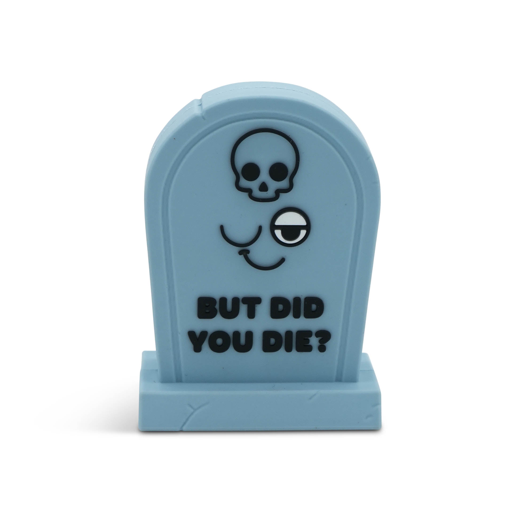"But Did You Die" Headstone Mini Desk Figure