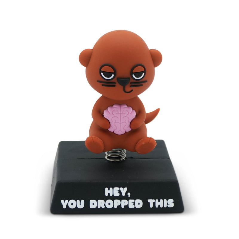 "Hey, You Dropped This" Otter Spring Bobblehead