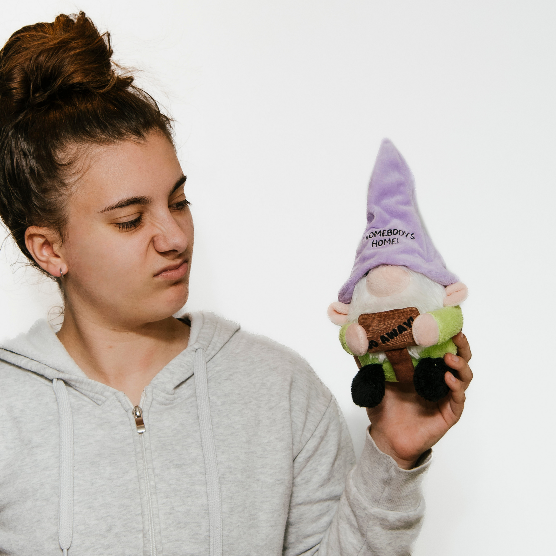 "Gnomebody's Home" Plush Gnome