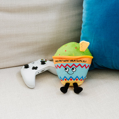 &quot;Rock Out With Your Guac Out&quot; Plush Guacamole