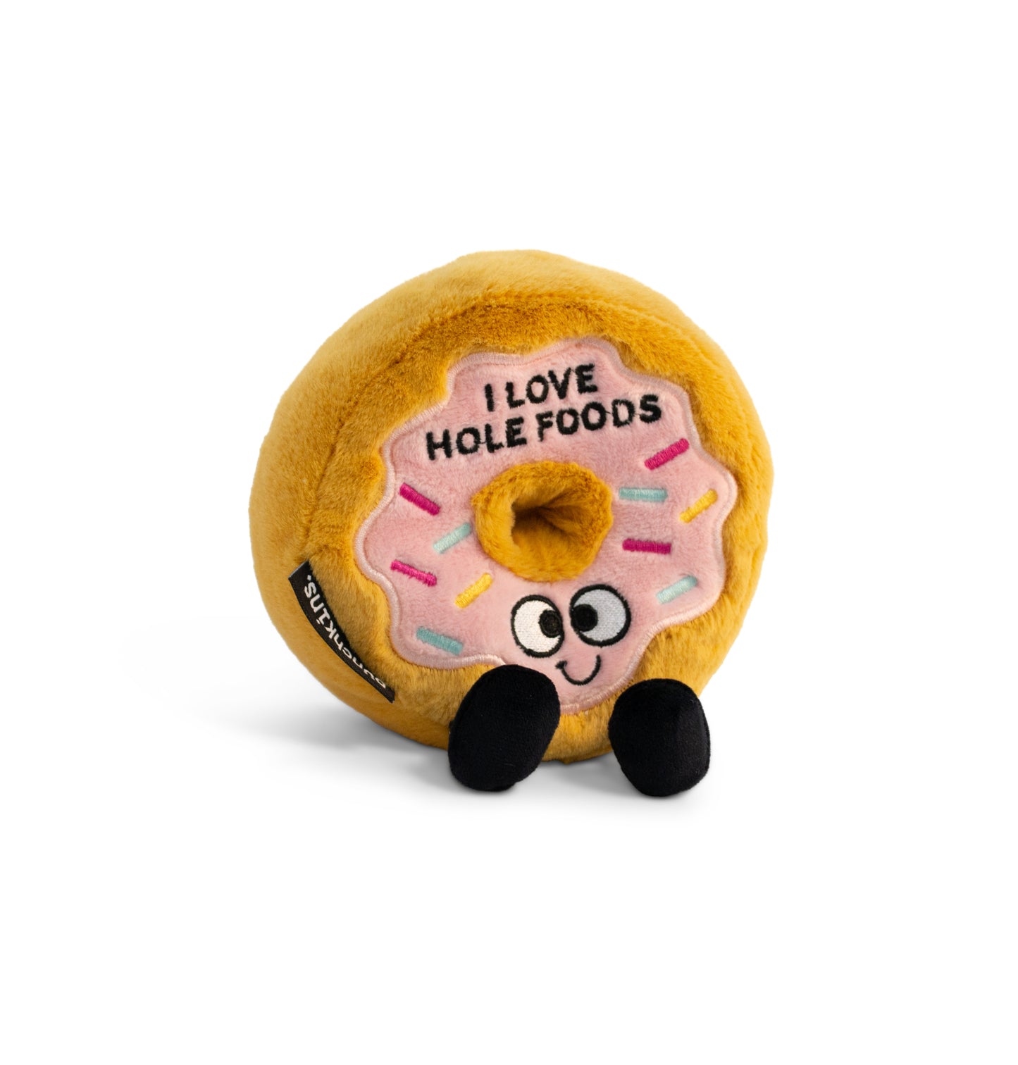 "I Love Hole Foods" Donut Plush