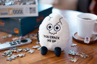 "You Crack Me Up" Egg Plush