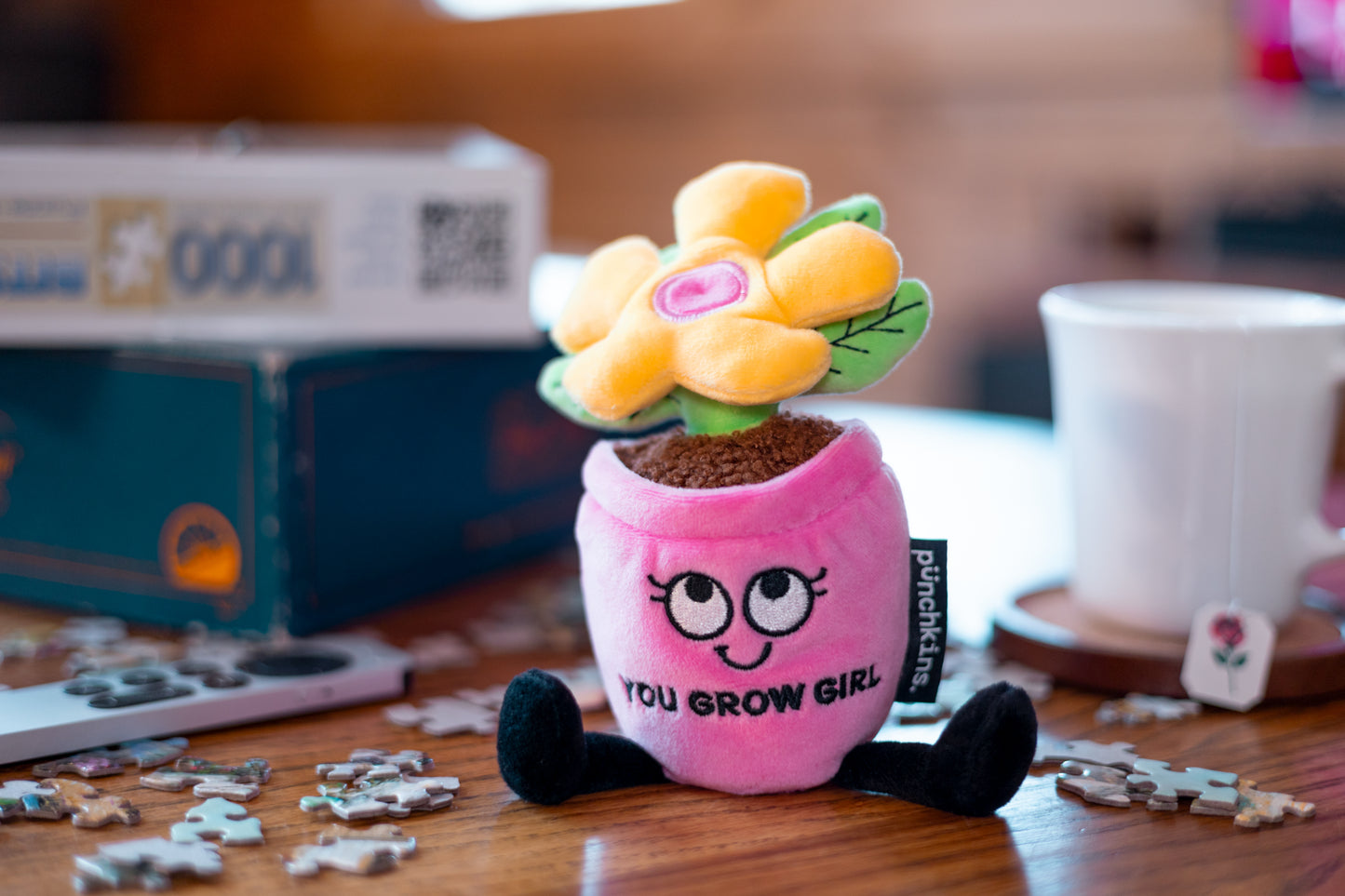 "You Grow Girl" Flower Plush