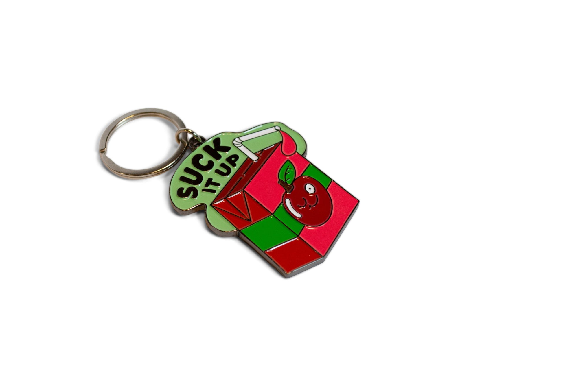 "Suck It Up" Juice Box Keychain