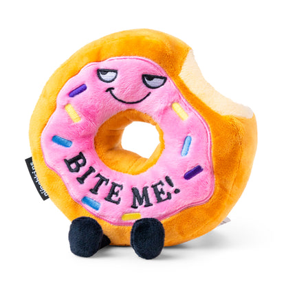 &quot;Bite Me&quot; Plush Donut