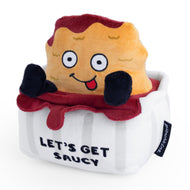 "Let's Get Saucy" Plush Chicken Nugget