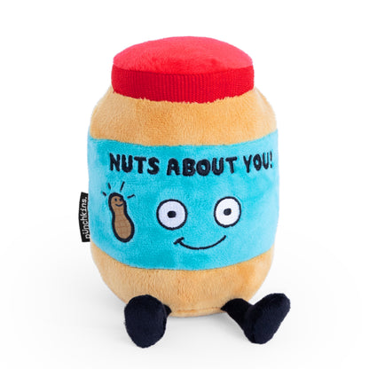 &quot;Nuts About You&quot; Plush Peanut Butter Jar