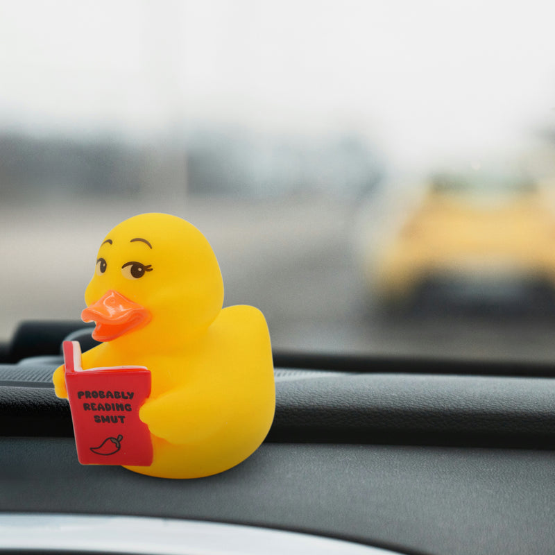“Probably Reading Smut” Rubber Duck