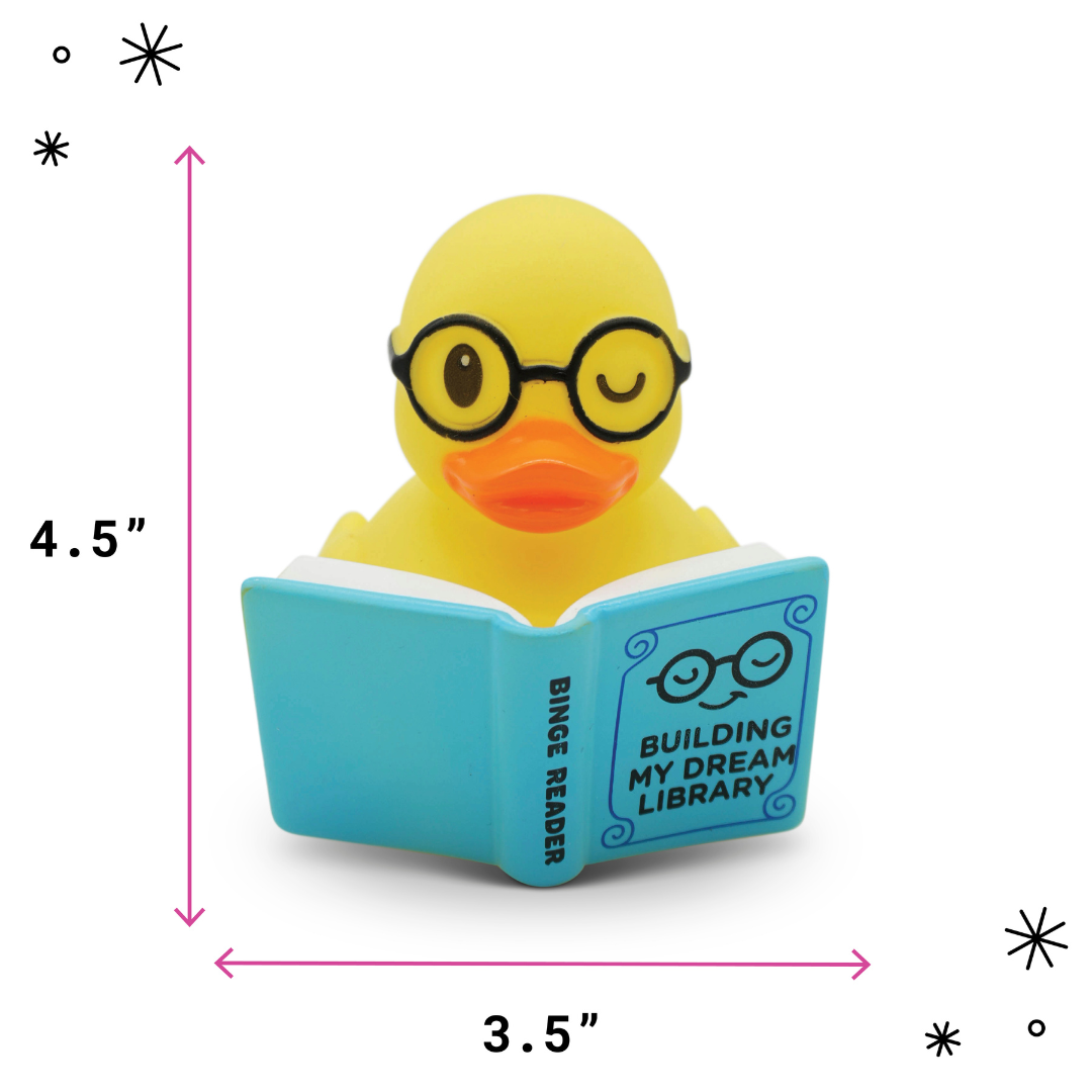 “Building My Dream Library” Rubber Duck
