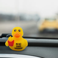 “My Diet Starts Tomorrow” Rubber Duck