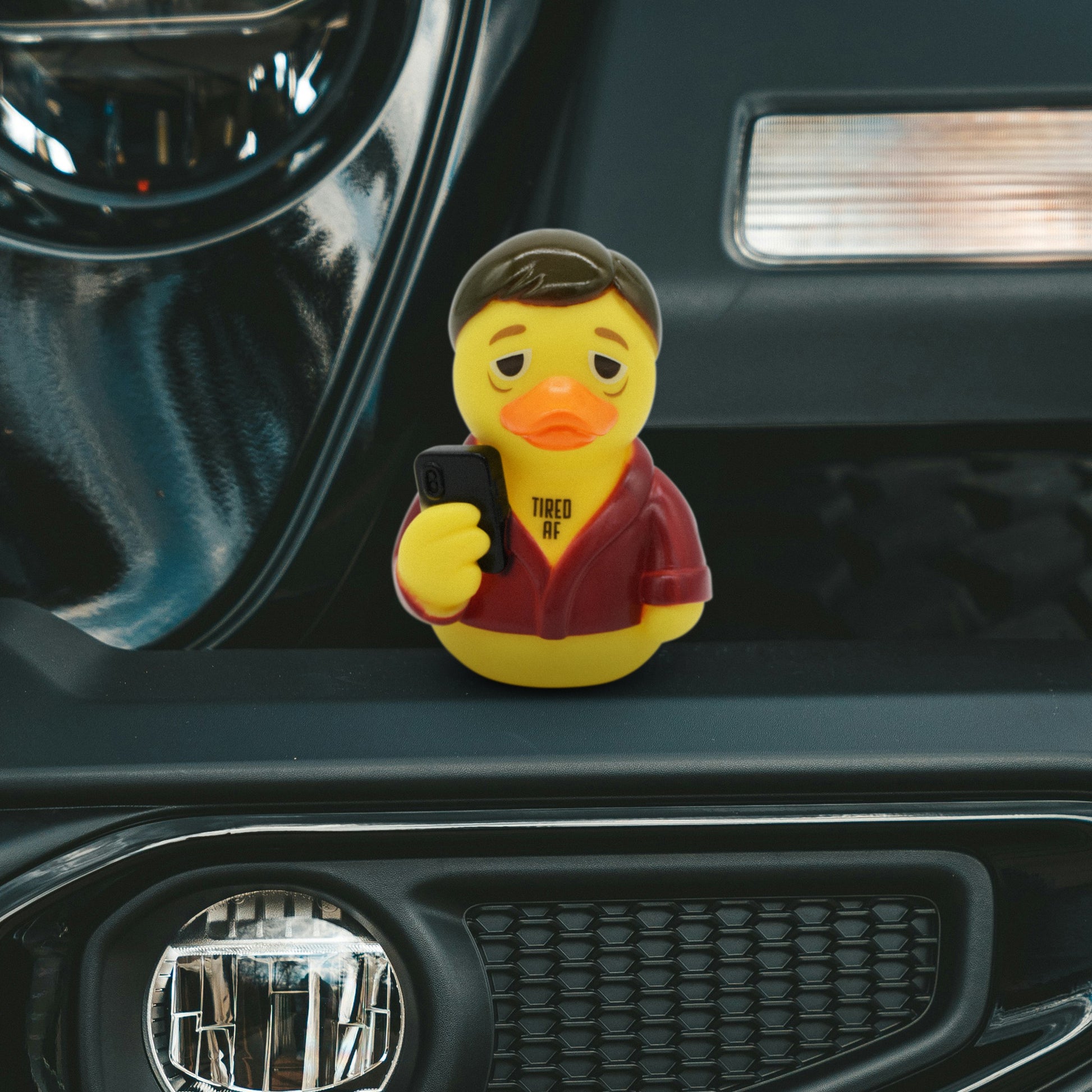“Tired AF” Rubber Duck