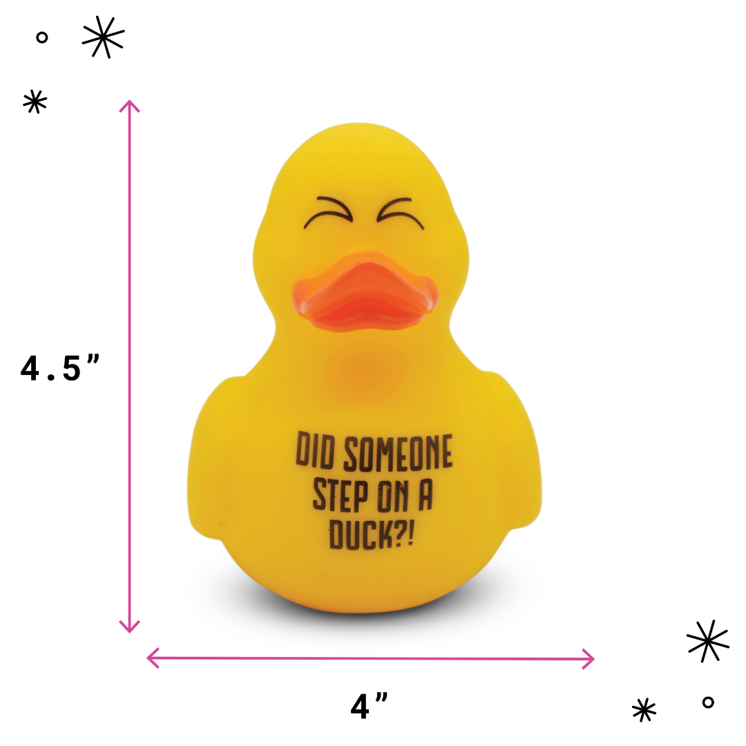 “Did Someone Step on a Duck?!” Farting Rubber Duck