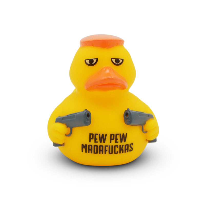 “Pew Pew Madafuckas” Farting Rubber Duck