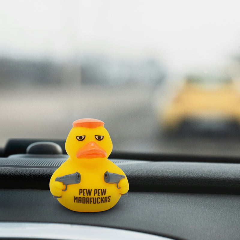 “Pew Pew Madafuckas” Farting Rubber Duck