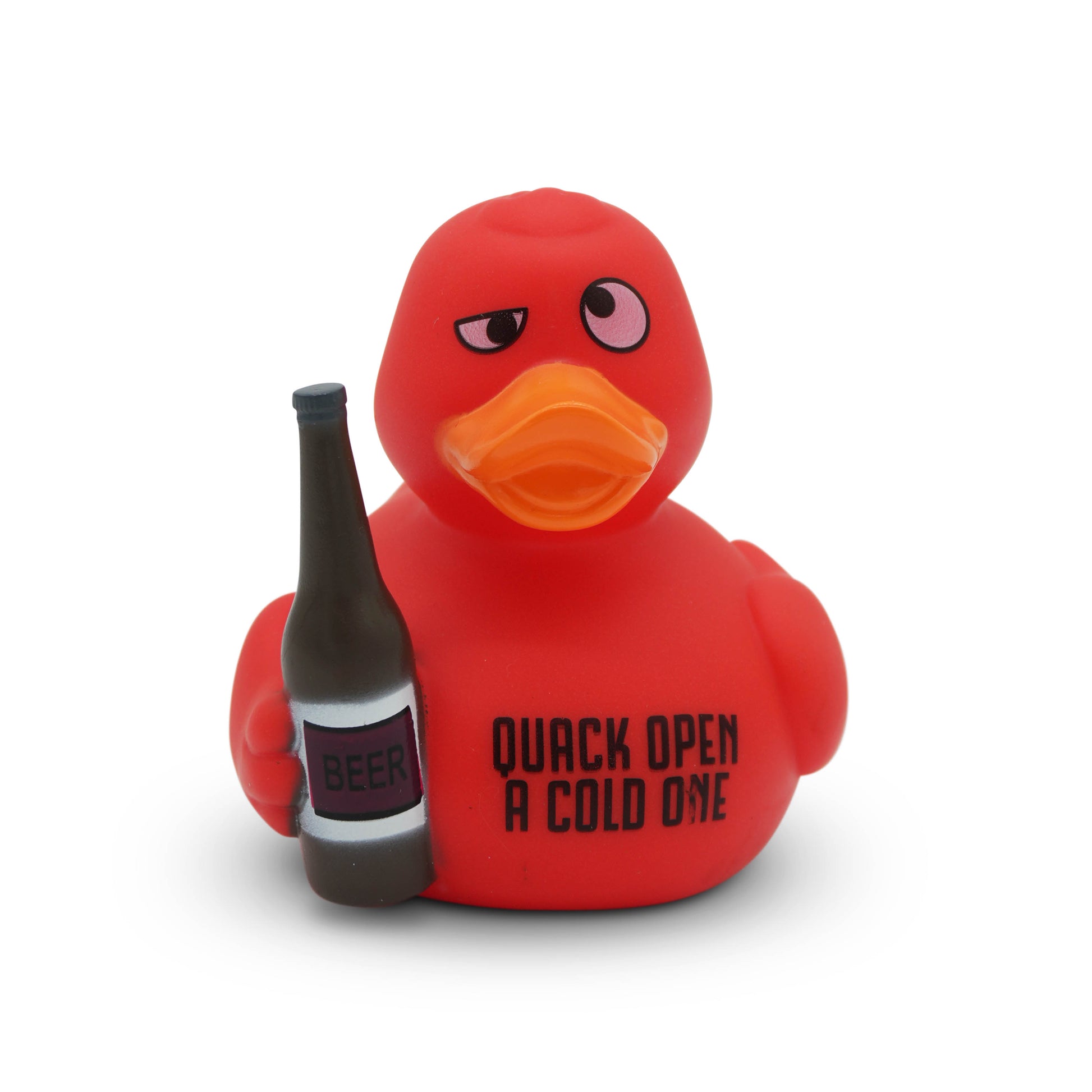 “Quack Open a Cold One” Rubber Duck