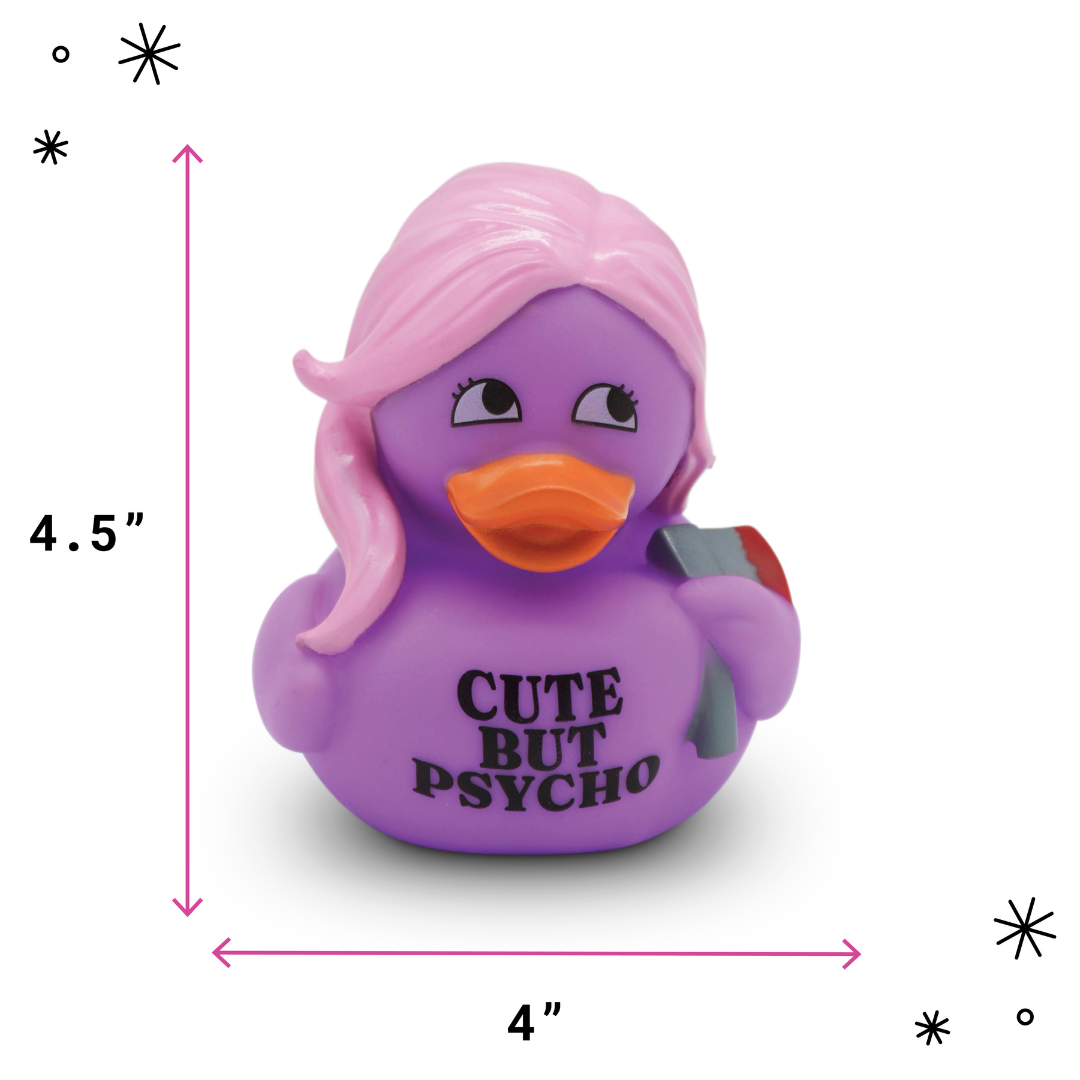 “Cute but Psycho” Rubber Duck