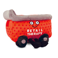 "Retail Therapy" Shopping Cart Plush