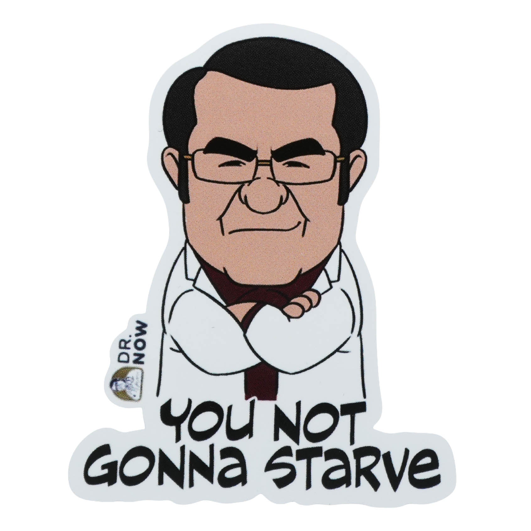 Funny Dr. Now Quote Stickers (3 Pack) - Officially Licensed