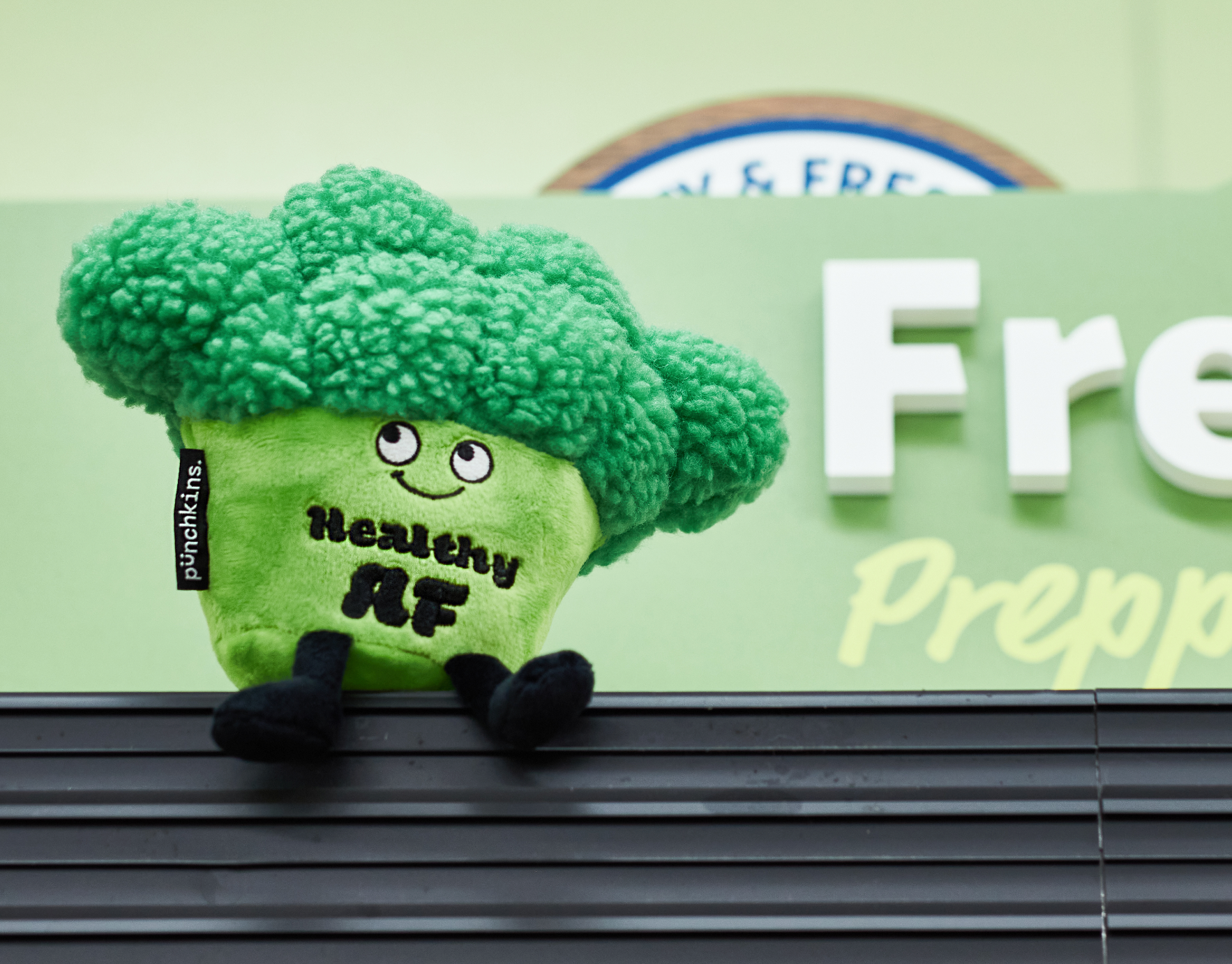 &quot;Healthy AF&quot; Plush Broccoli