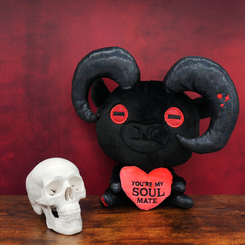 "You're My Soul Mate" Devil Goat Plush