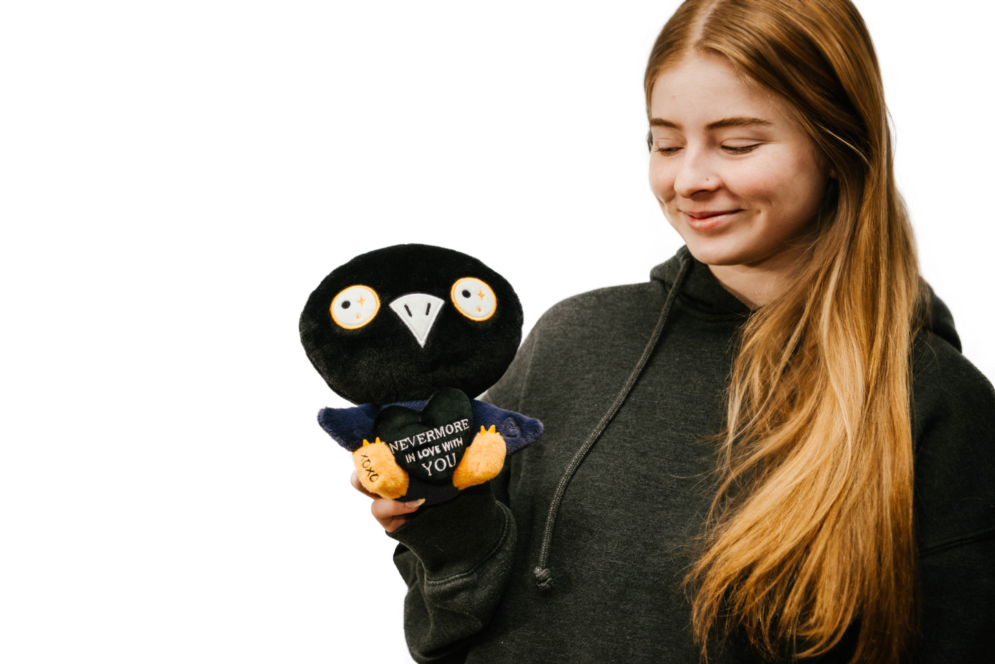 "Nevermore in Love With You" Raven Plush