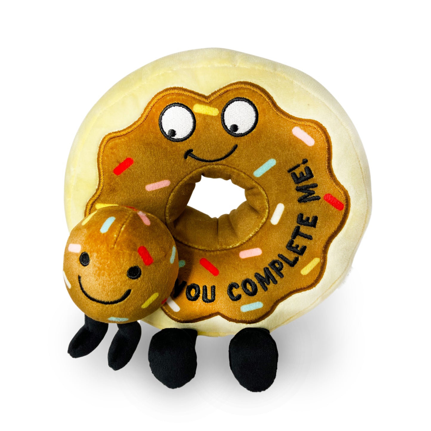 "You Complete Me" Plush Donut