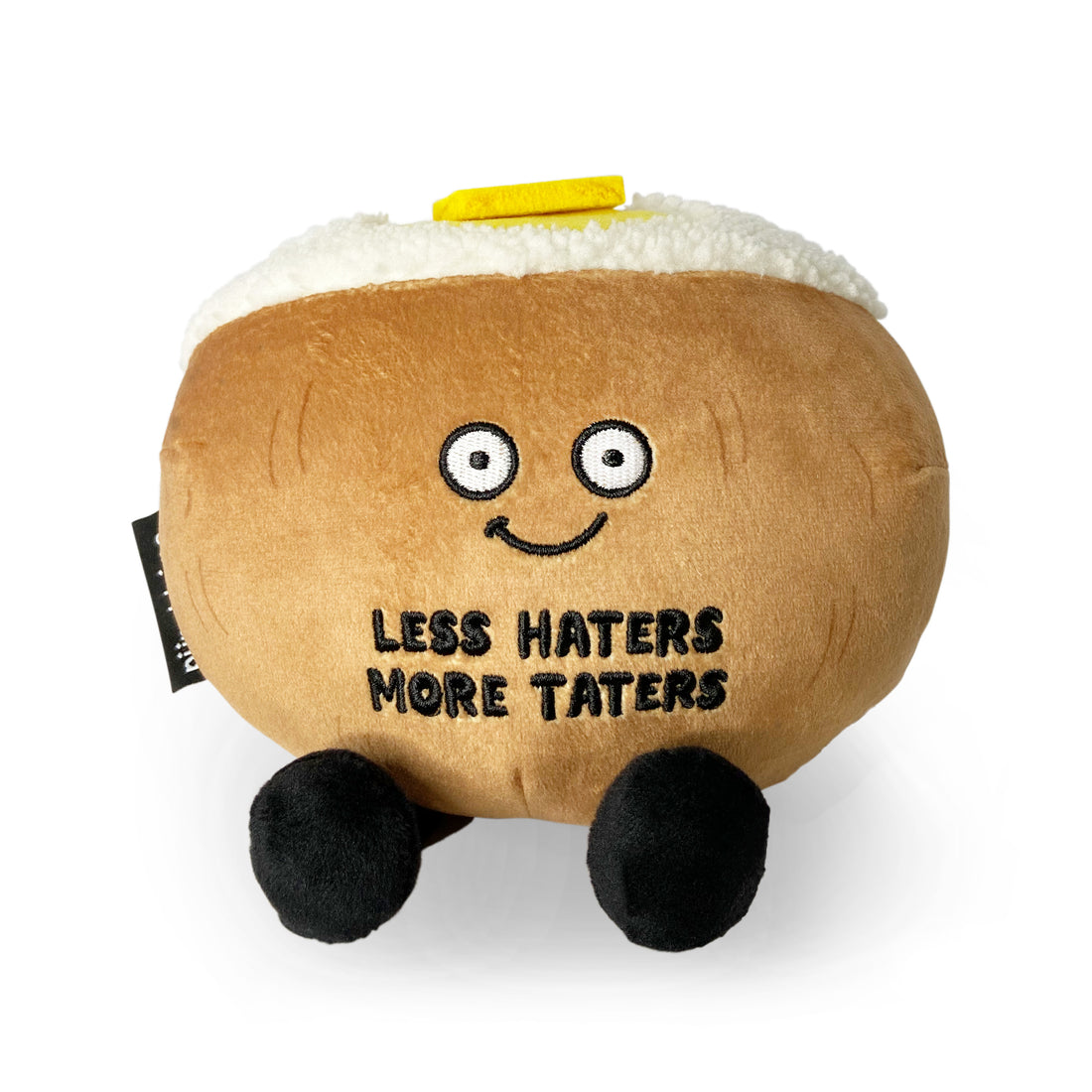 &quot;Less Haters,More Taters&quot; Plush Baked Potato